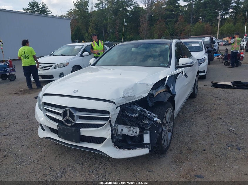 2017 Mercedes-Benz C 300 4Matic VIN: WDDWF4KB6HR215040 Lot: 43400660