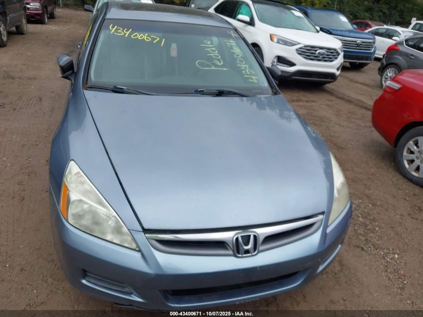 2007 Honda Accord 2.4 Ex VIN: 1HGCM56847A056072 Lot: 43400671