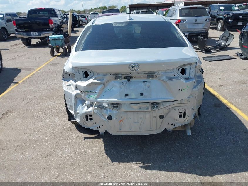 2020 Toyota Corolla Le VIN: 5YFEPRAE2LP127102 Lot: 43400693