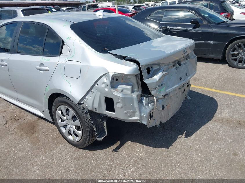 2020 Toyota Corolla Le VIN: 5YFEPRAE2LP127102 Lot: 43400693