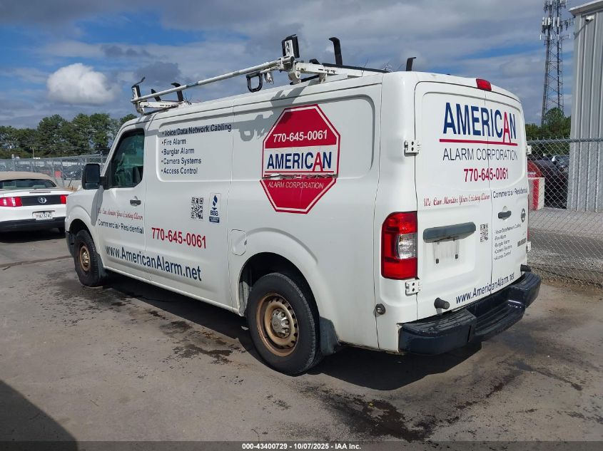 2015 Nissan Nv Cargo Nv1500 S V6 VIN: 1N6BF0KL0FN806153 Lot: 43400729