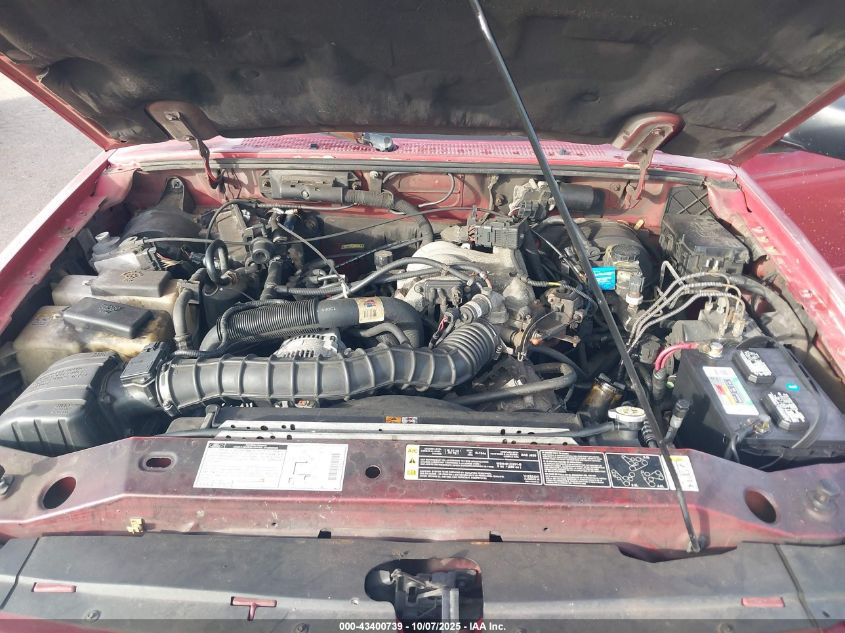 2001 Ford Ranger Edge/Xl/Xlt VIN: 1FTYR14U61PA60594 Lot: 43400739