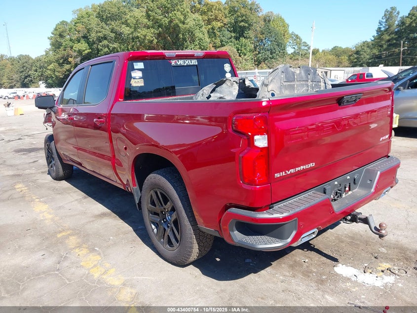 2024 CHEVROLET SILVERADO 1500 4WD  SHORT BED RST 1GCUDEED6RZ209220