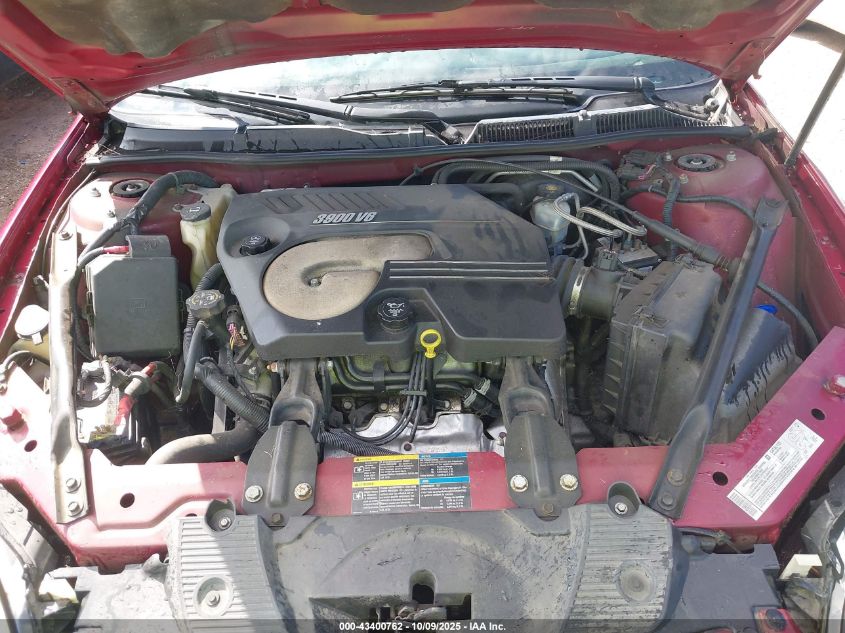 2006 Chevrolet Impala Ltz VIN: 2G1WU581669367517 Lot: 43400762