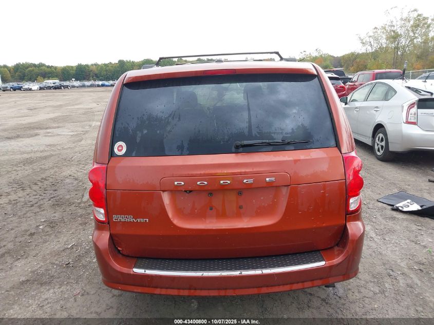 2012 Dodge Grand Caravan Sxt VIN: 2C4RDGCG6CR231511 Lot: 43400800