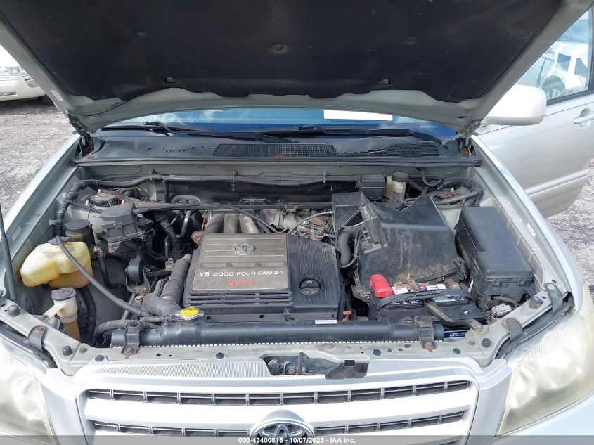 2002 Toyota Highlander Limited V6 VIN: JTEHF21A420045381 Lot: 43400815