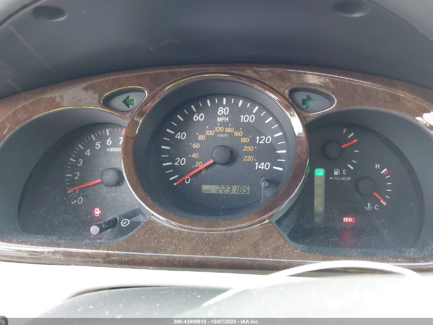 2002 Toyota Highlander Limited V6 VIN: JTEHF21A420045381 Lot: 43400815