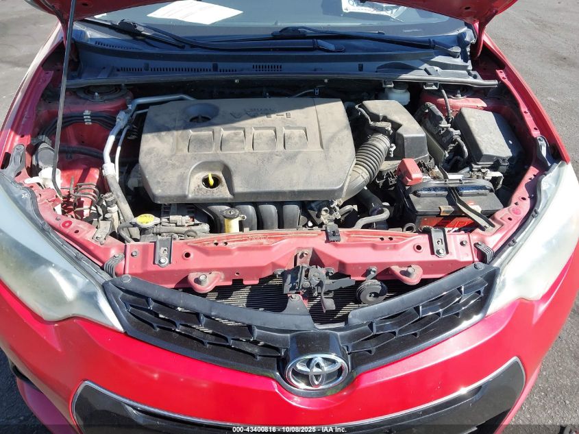 2014 Toyota Corolla S Plus VIN: 5YFBURHE4EP167945 Lot: 43400816