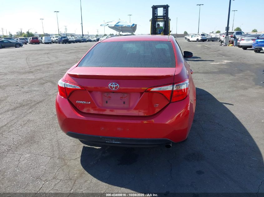 2014 Toyota Corolla S Plus VIN: 5YFBURHE4EP167945 Lot: 43400816