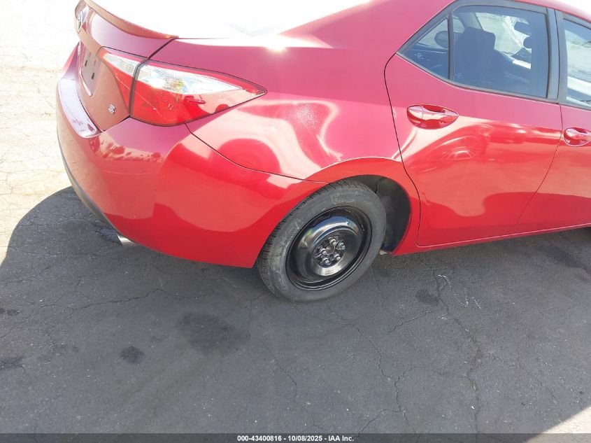 2014 Toyota Corolla S Plus VIN: 5YFBURHE4EP167945 Lot: 43400816