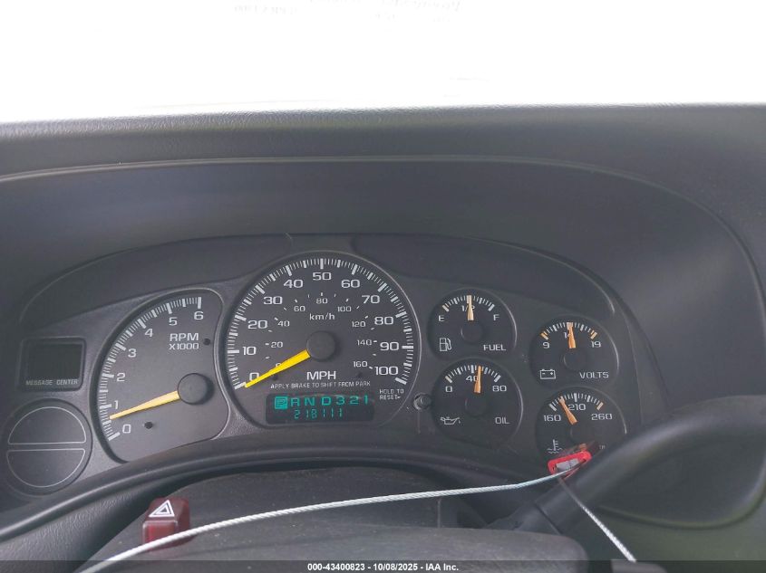 2000 GMC Sierra 1500 Sle VIN: 2GTEC19V9Y1291549 Lot: 43400823