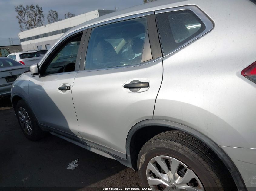 2017 Nissan Rogue S VIN: KNMAT2MT5HP540393 Lot: 43400825