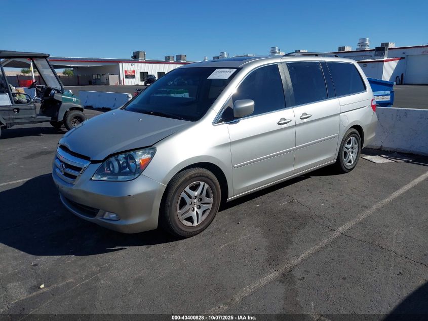 2005 Honda Odyssey Ex-L VIN: 5FNRL38685B422115 Lot: 43400828