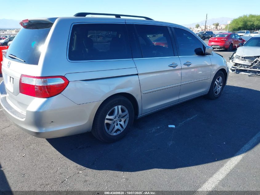 2005 Honda Odyssey Ex-L VIN: 5FNRL38685B422115 Lot: 43400828