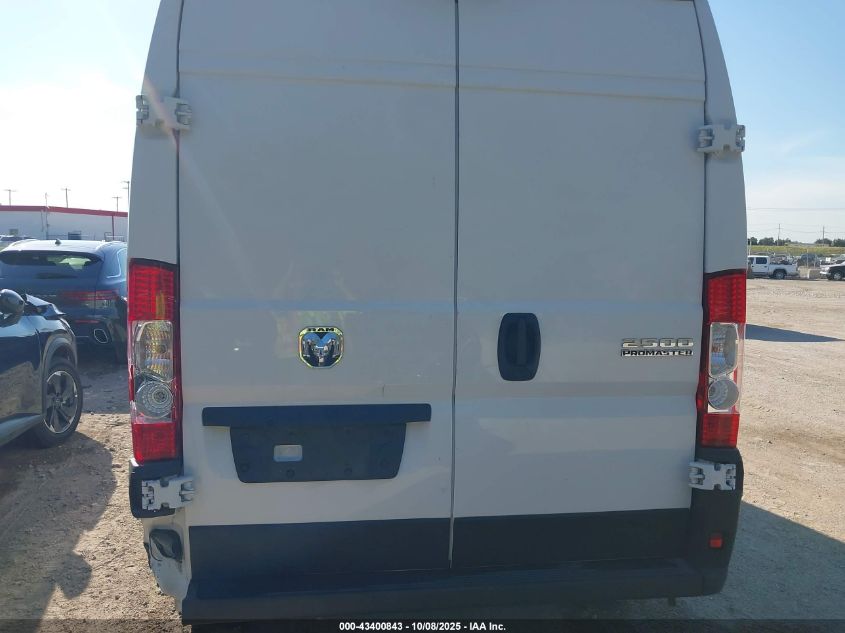 2025 Ram Promaster 2500 Tradesman High Roof 159 Wb W/Pass Seat VIN: 3C6LRVDG2SE513940 Lot: 43400843