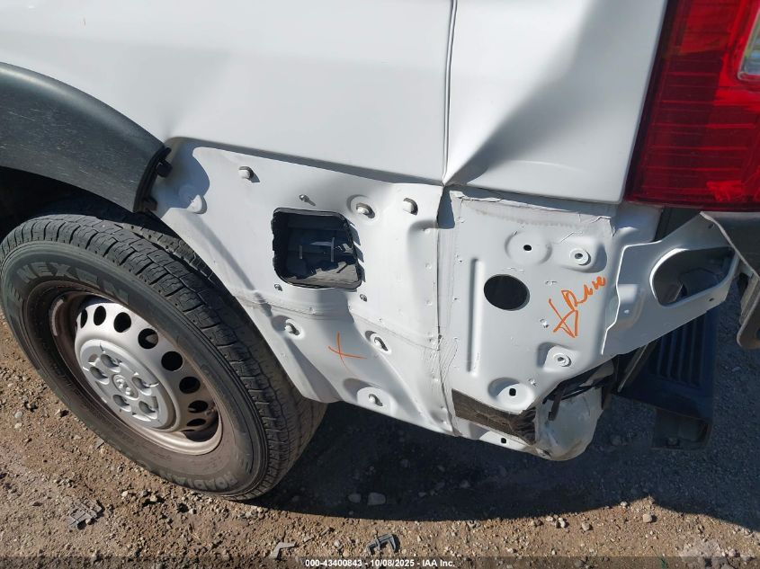 2025 Ram Promaster 2500 Tradesman High Roof 159 Wb W/Pass Seat VIN: 3C6LRVDG2SE513940 Lot: 43400843