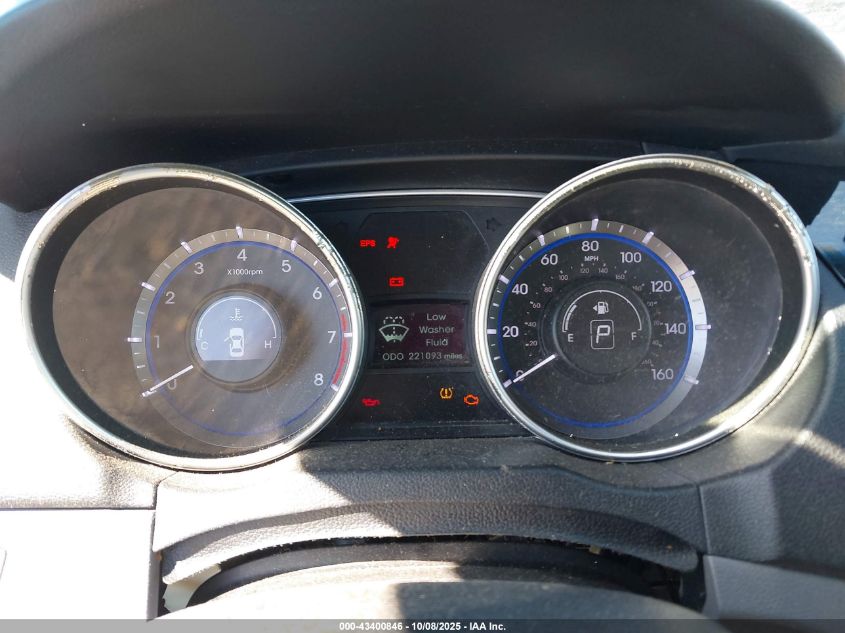 2012 Hyundai Sonata Gls VIN: 5NPEB4AC4CH331719 Lot: 43400846