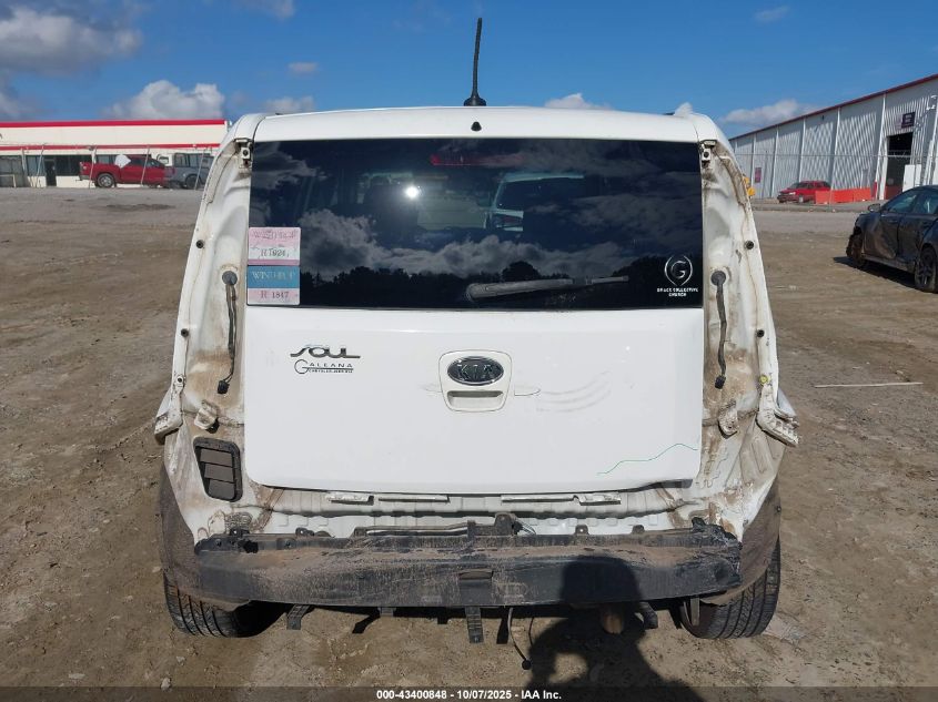 2012 Kia Soul + VIN: KNDJT2A68C7464921 Lot: 43400848