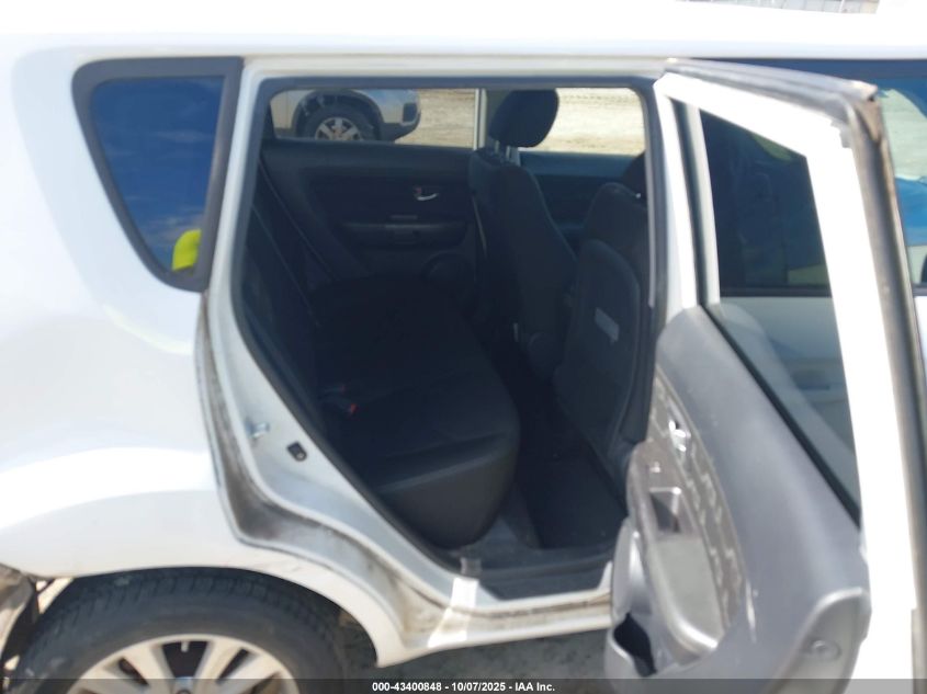 2012 Kia Soul + VIN: KNDJT2A68C7464921 Lot: 43400848