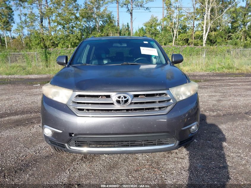 2013 Toyota Highlander Base Plus VIN: 5TDZA3EH1DS035539 Lot: 43400857