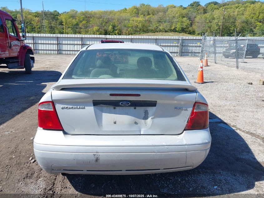 2005 Ford Focus Zx4 VIN: 1FAFP34N15W249625 Lot: 43400875