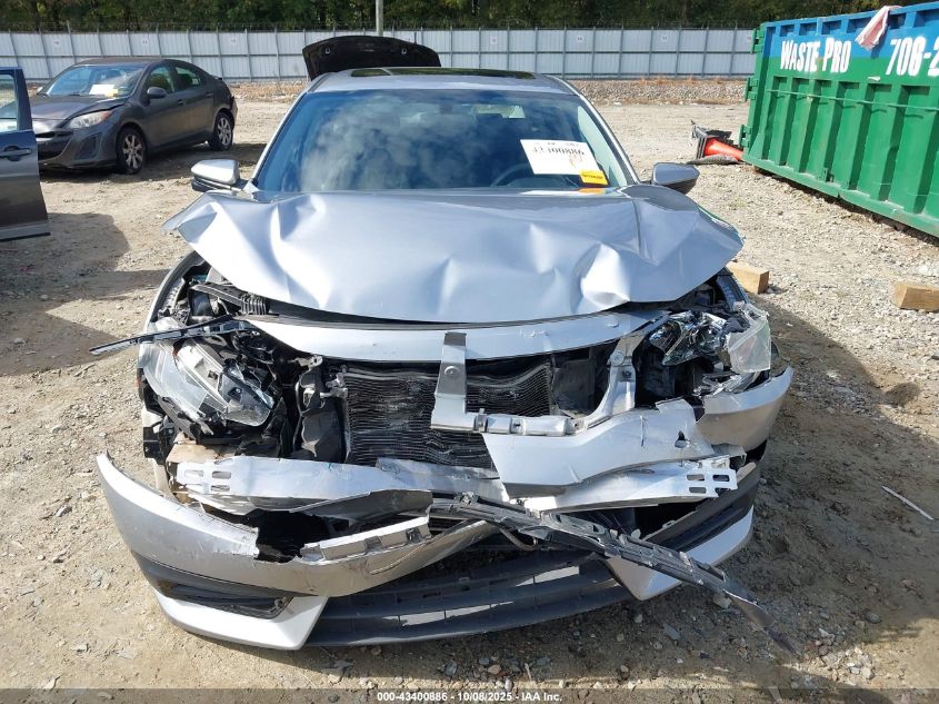 2018 Honda Civic Ex VIN: 19XFC2F70JE044428 Lot: 43400886