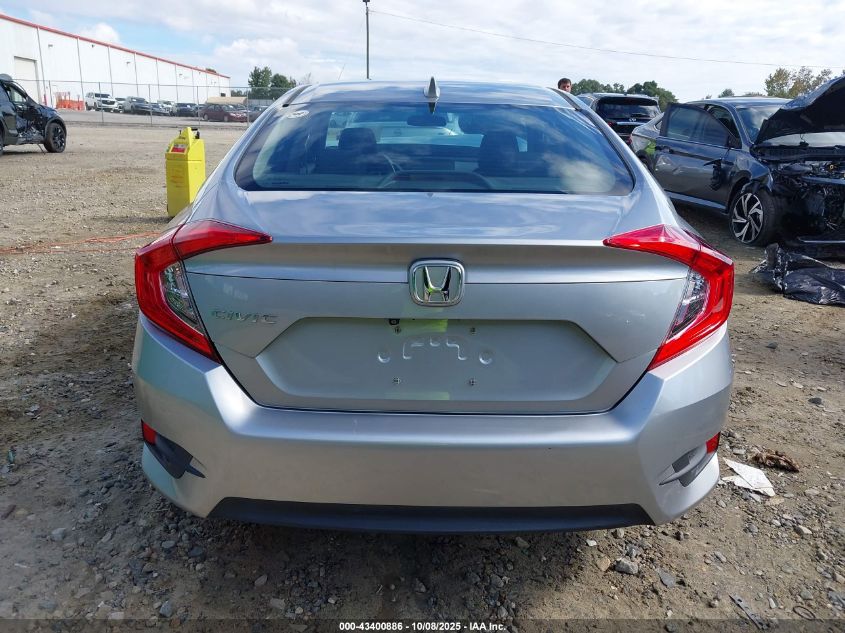 2018 Honda Civic Ex VIN: 19XFC2F70JE044428 Lot: 43400886