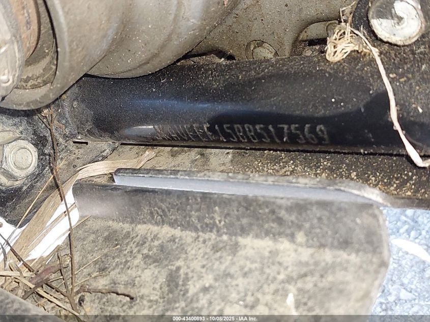 2011 Kawasaki Kvf650 F VIN: JKAVFEF15BB517569 Lot: 43400893