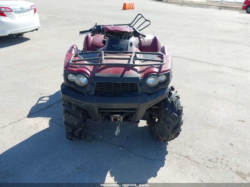 2011 Kawasaki Kvf650 F VIN: JKAVFEF15BB517569 Lot: 43400893