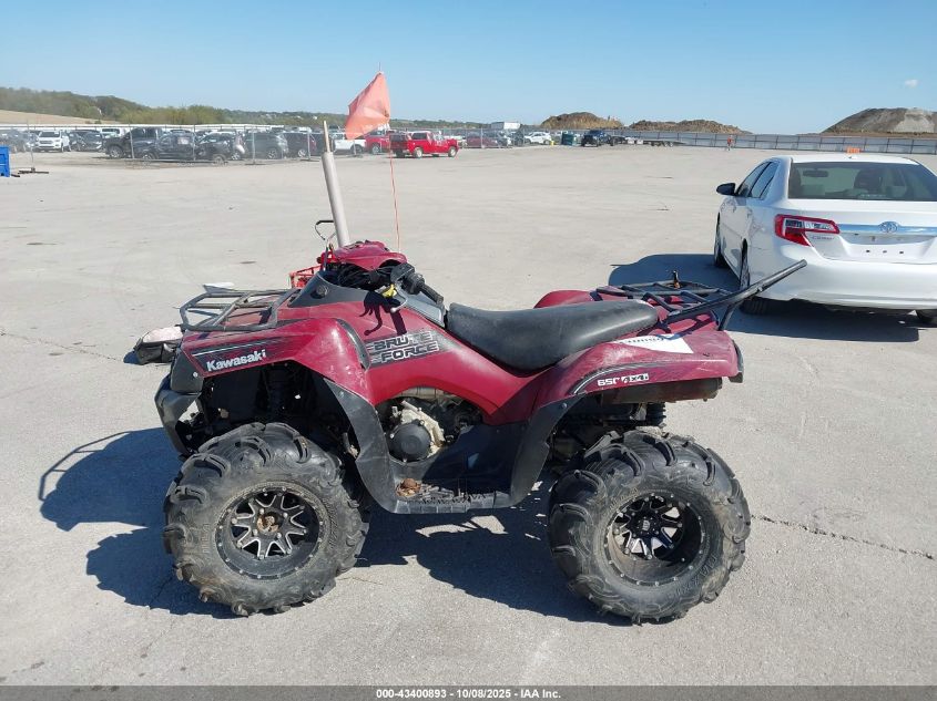 2011 Kawasaki Kvf650 F VIN: JKAVFEF15BB517569 Lot: 43400893