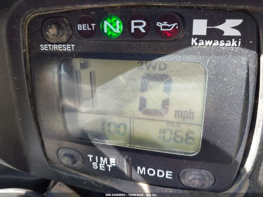 2011 Kawasaki Kvf650 F VIN: JKAVFEF15BB517569 Lot: 43400893