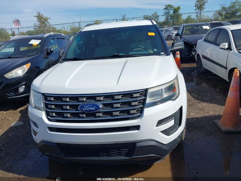 2016 Ford Explorer VIN: 1FM5K7B8XGGB85179 Lot: 43400910