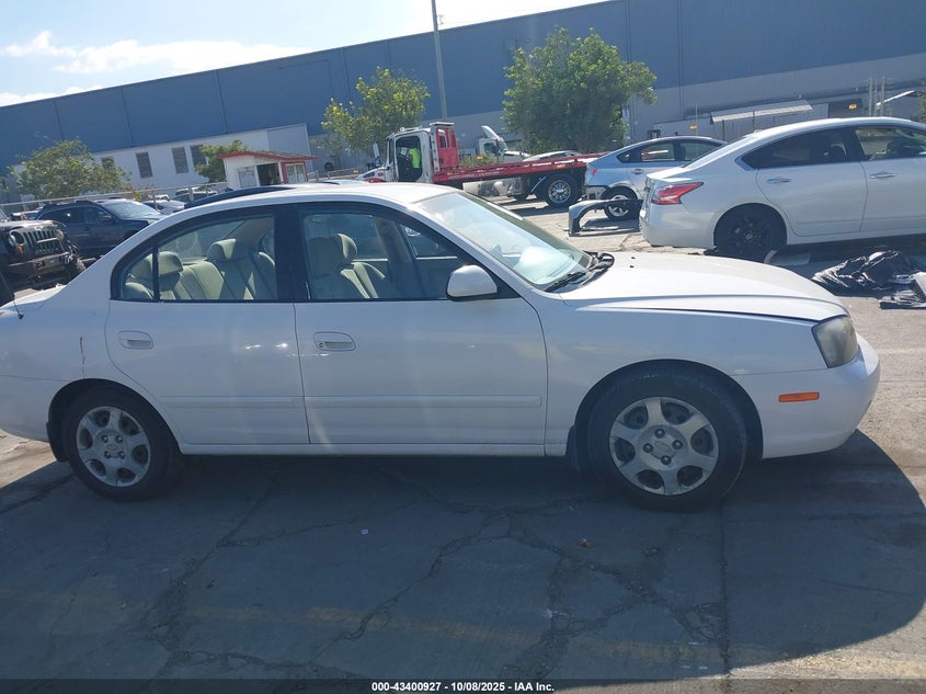 2003 Hyundai Elantra Gls/Gt VIN: KMHDN45D13U567025 Lot: 43400927