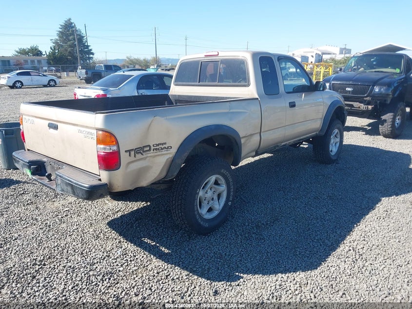 5TEWN72N81Z879407 2001 TOYOTA TACOMA photo no. 4