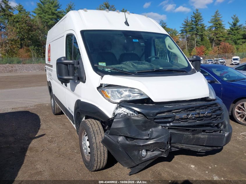 2023 Ram Promaster 1500 High Roof 136 Wb VIN: 3C6LRVBG4PE515442 Lot: 43400932
