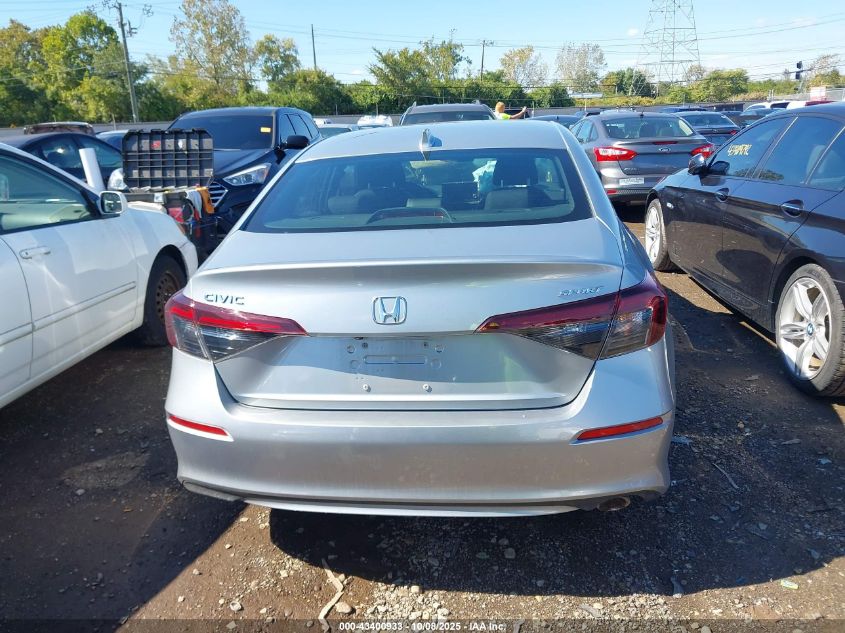 2025 Honda Civic Sport VIN: 2HGFE2F51S8505796 Lot: 43400933