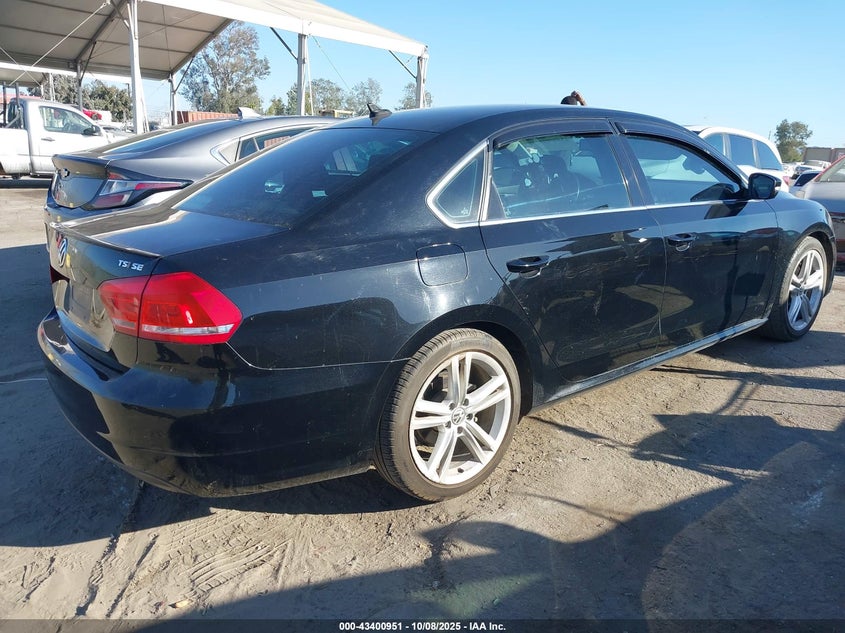 2014 VOLKSWAGEN PASSAT 1.8T SE - 1VWBS7A30EC105855