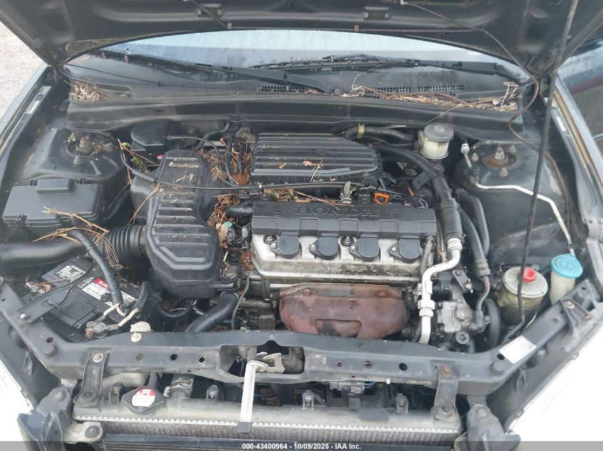 2005 Honda Civic Lx VIN: 2HGES16585H633620 Lot: 43400964