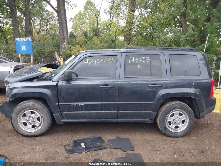 2015 Jeep Patriot Sport VIN: 1C4NJPBAXFD178033 Lot: 43400985