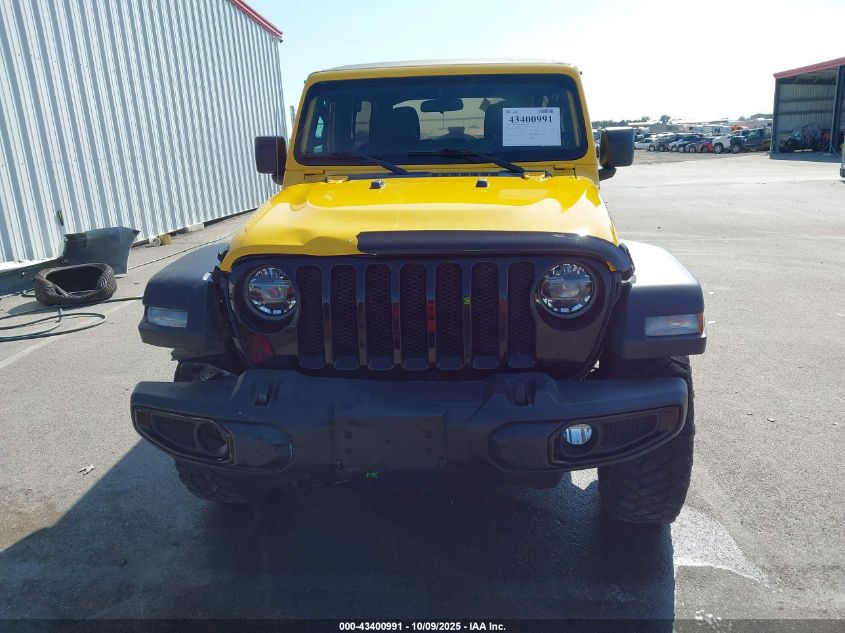 2021 Jeep Wrangler Unlimited Willys 4X4 VIN: 1C4HJXDGXMW546758 Lot: 43400991