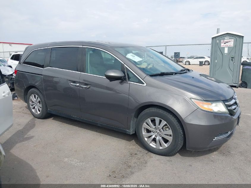 2014 Honda Odyssey Ex-L VIN: 5FNRL5H66EB136629 Lot: 43400992