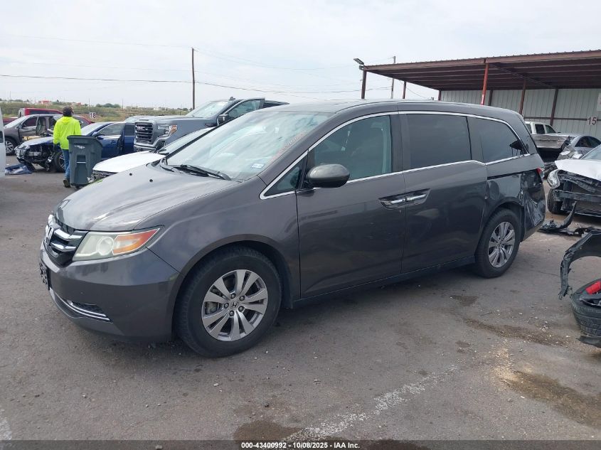 2014 Honda Odyssey Ex-L VIN: 5FNRL5H66EB136629 Lot: 43400992