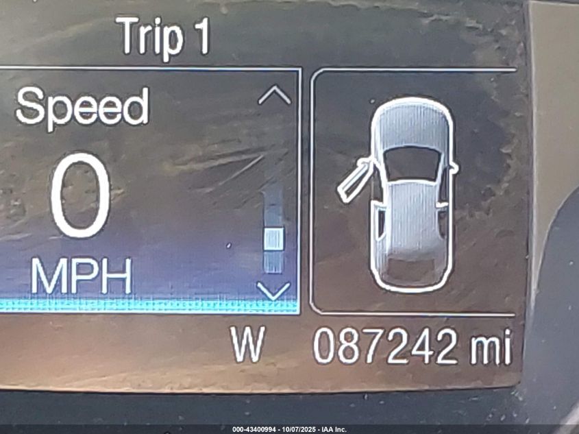 2016 Ford Escape Titanium VIN: 1FMCU0JXXGUC59056 Lot: 43400994