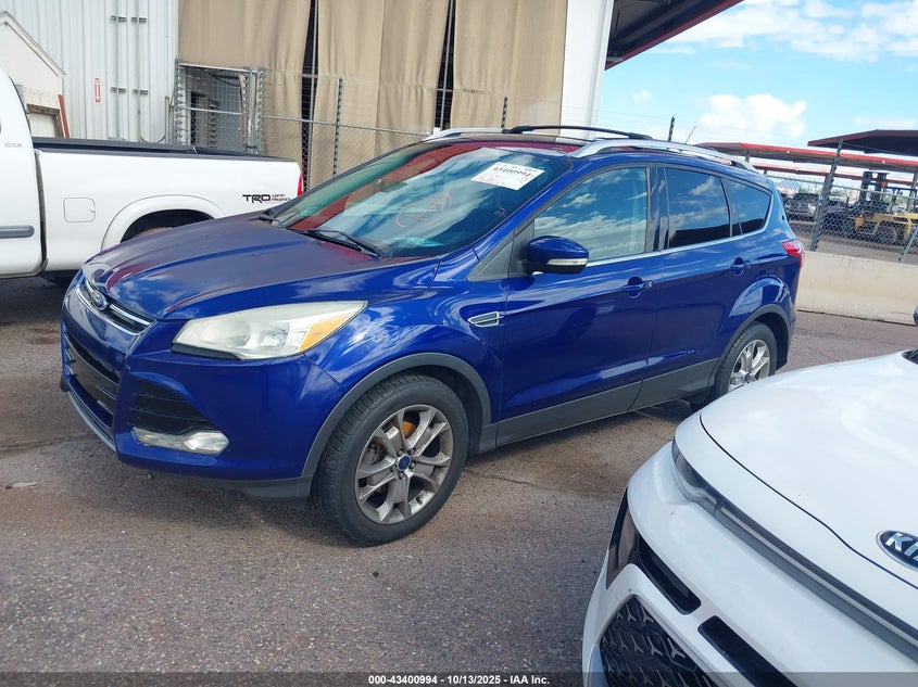 Vin: 1fmcu0jxxguc59056, lot: 43895759, ford escape titanium 20162
