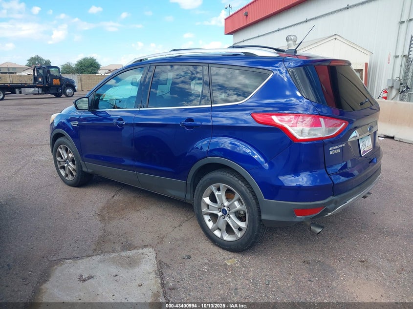 Vin: 1fmcu0jxxguc59056, lot: 43895759, ford escape titanium 20163