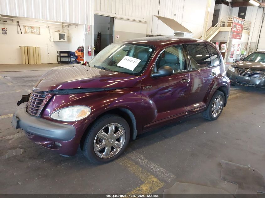2002 Chrysler Pt Cruiser Limited VIN: 3C8FY68B42T354510 Lot: 43401025