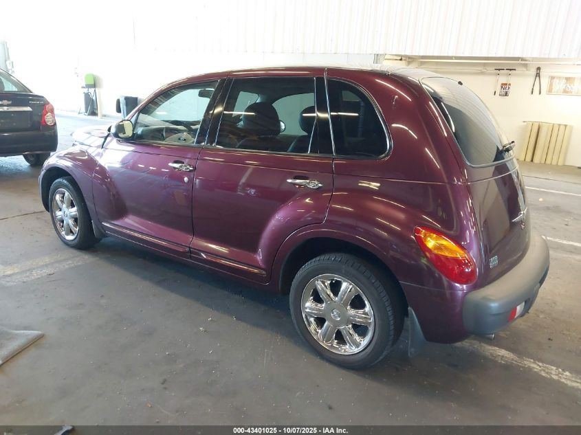 2002 Chrysler Pt Cruiser Limited VIN: 3C8FY68B42T354510 Lot: 43401025