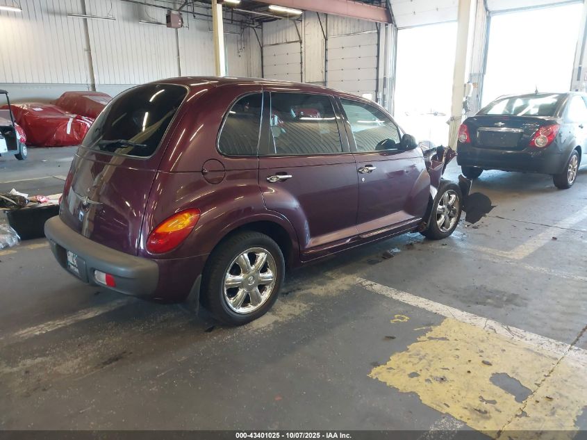 2002 Chrysler Pt Cruiser Limited VIN: 3C8FY68B42T354510 Lot: 43401025