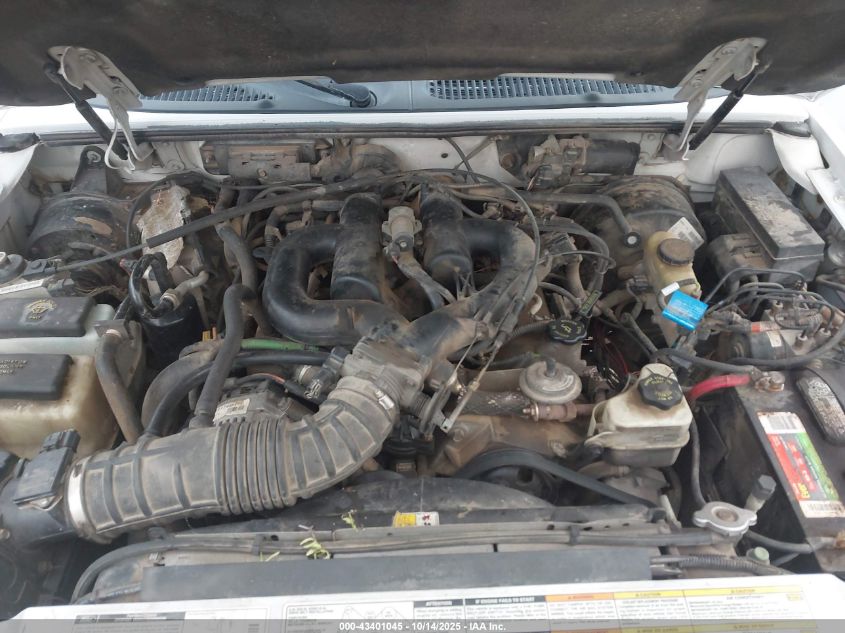 2000 Ford Explorer Xls VIN: 1FMZU72E1YZC54199 Lot: 43401045