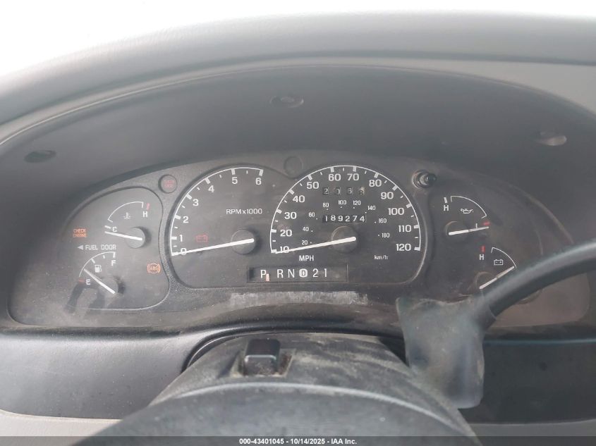 2000 Ford Explorer Xls VIN: 1FMZU72E1YZC54199 Lot: 43401045